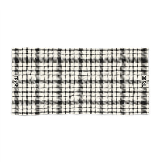 TARTAN Beach Towel - Bone