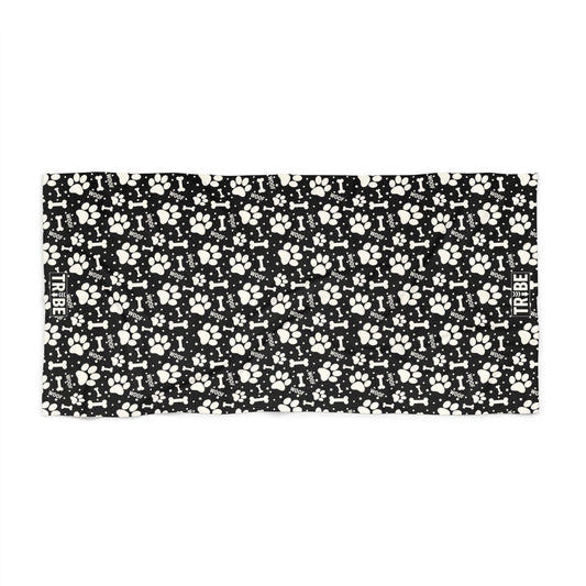 PAWFECT PUP Beach Towel - Onyx
