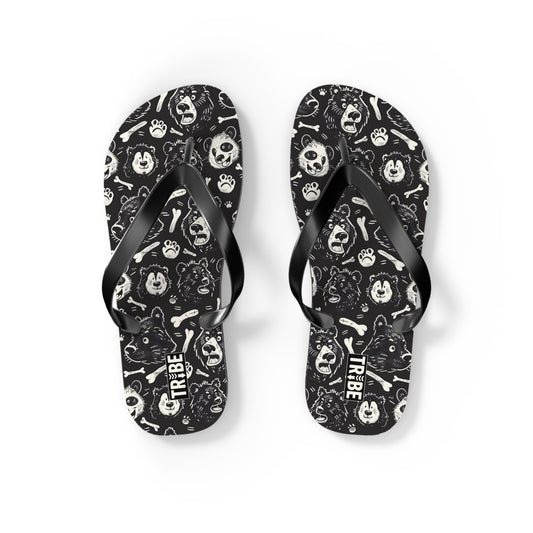 BEAR BONES Flip Flops - Onyx