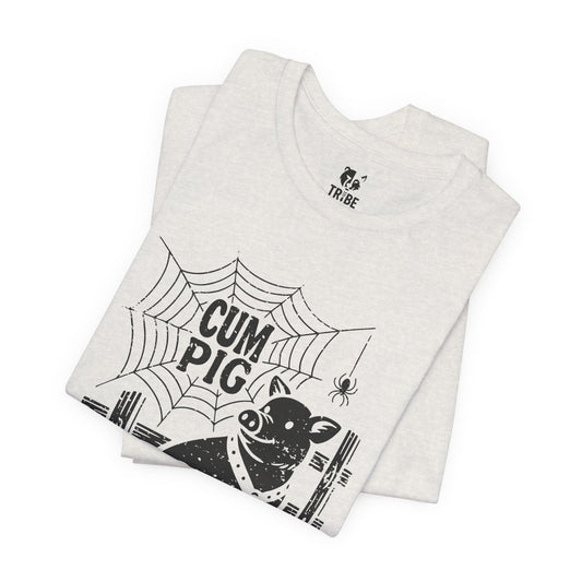 CUM PIG Jersey Tee - Onyx Design