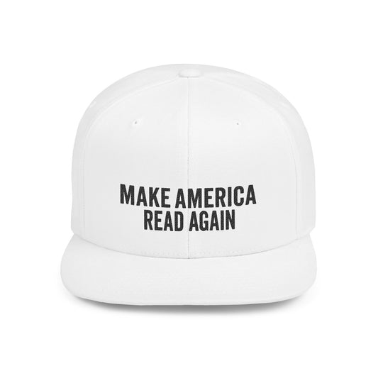 MARA Flat Bill Snapback — Onyx Design