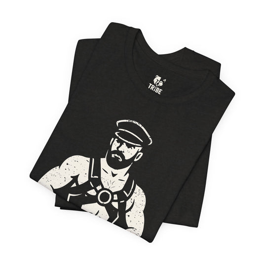 DOMINIC Jersey Tee - Bone Design