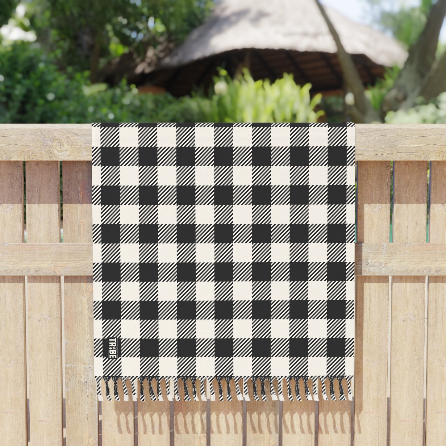 PLAID Sarong - Onyx & Bone