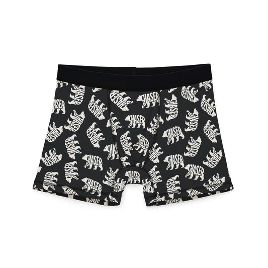 BEAR CHASER Men's Boxer Briefs - Onyx