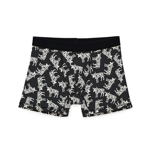 HORNY BULL Men's Boxer Briefs - Onyx