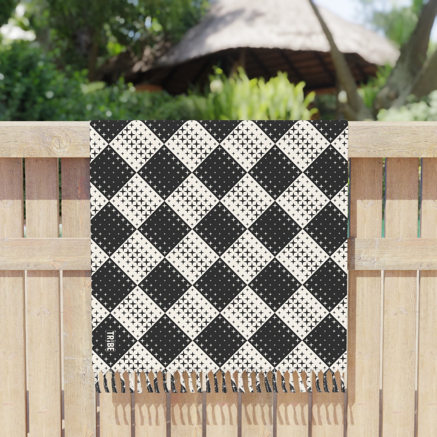 CHECKMATE Sarong - Onyx & Bone