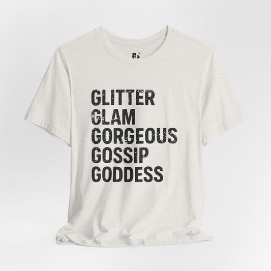 DRAG GODDESS TRIBALIST Jersey Tee - Onyx Design