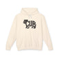 BEAR CUB Lightweight Hoodie - Onyx Silhouette Design