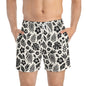 PARADISE Imprinted 5-6" Inseam Swim Trunks - Bone