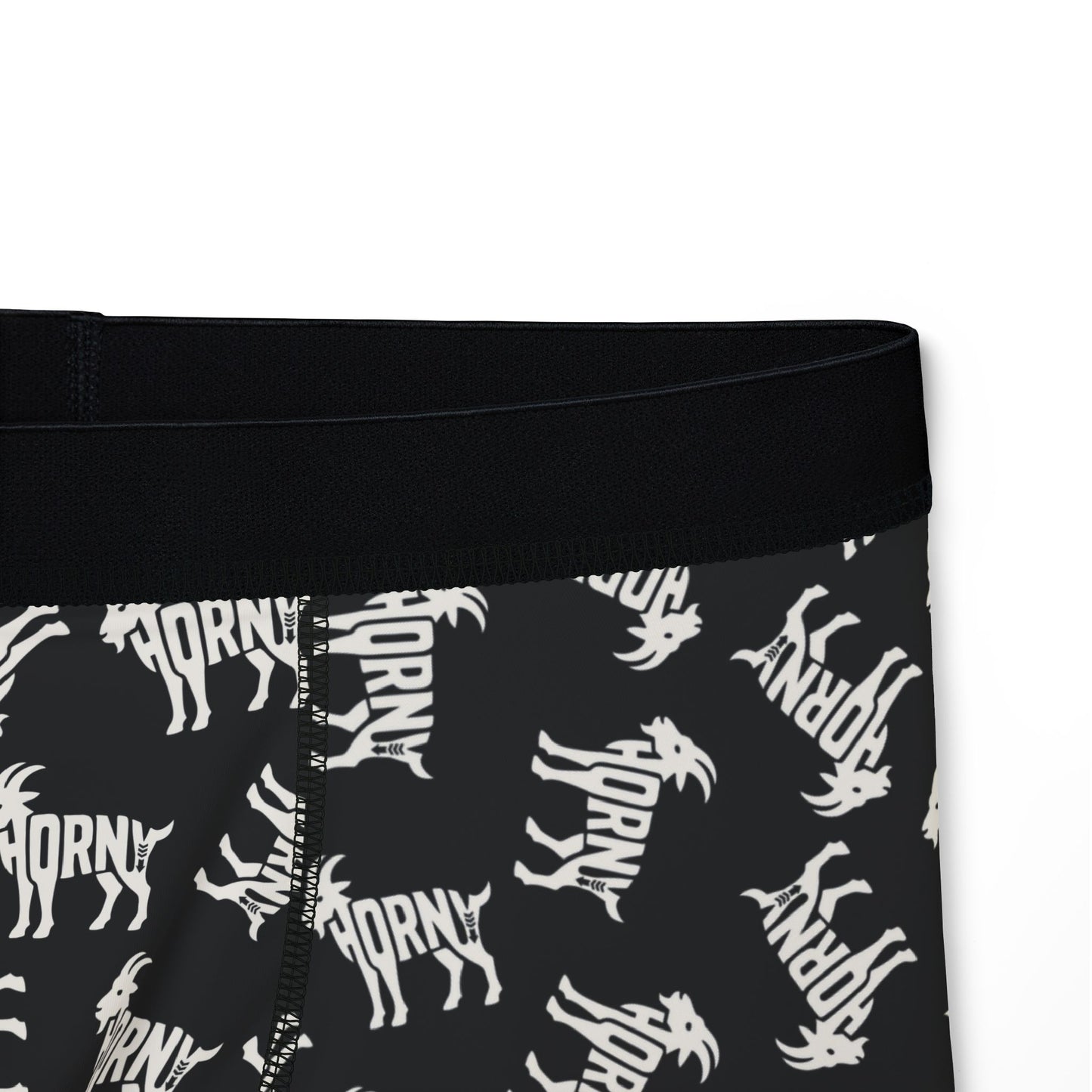 HORNY GOAT Men's Boxer Briefs - Onyx