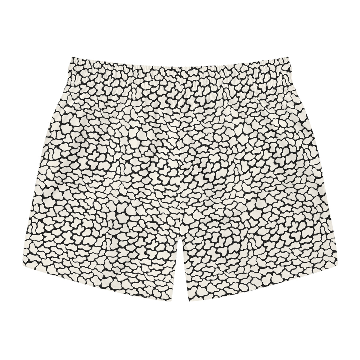 FERAL Imprinted 5-6" Inseam Swim Trunks - Bone