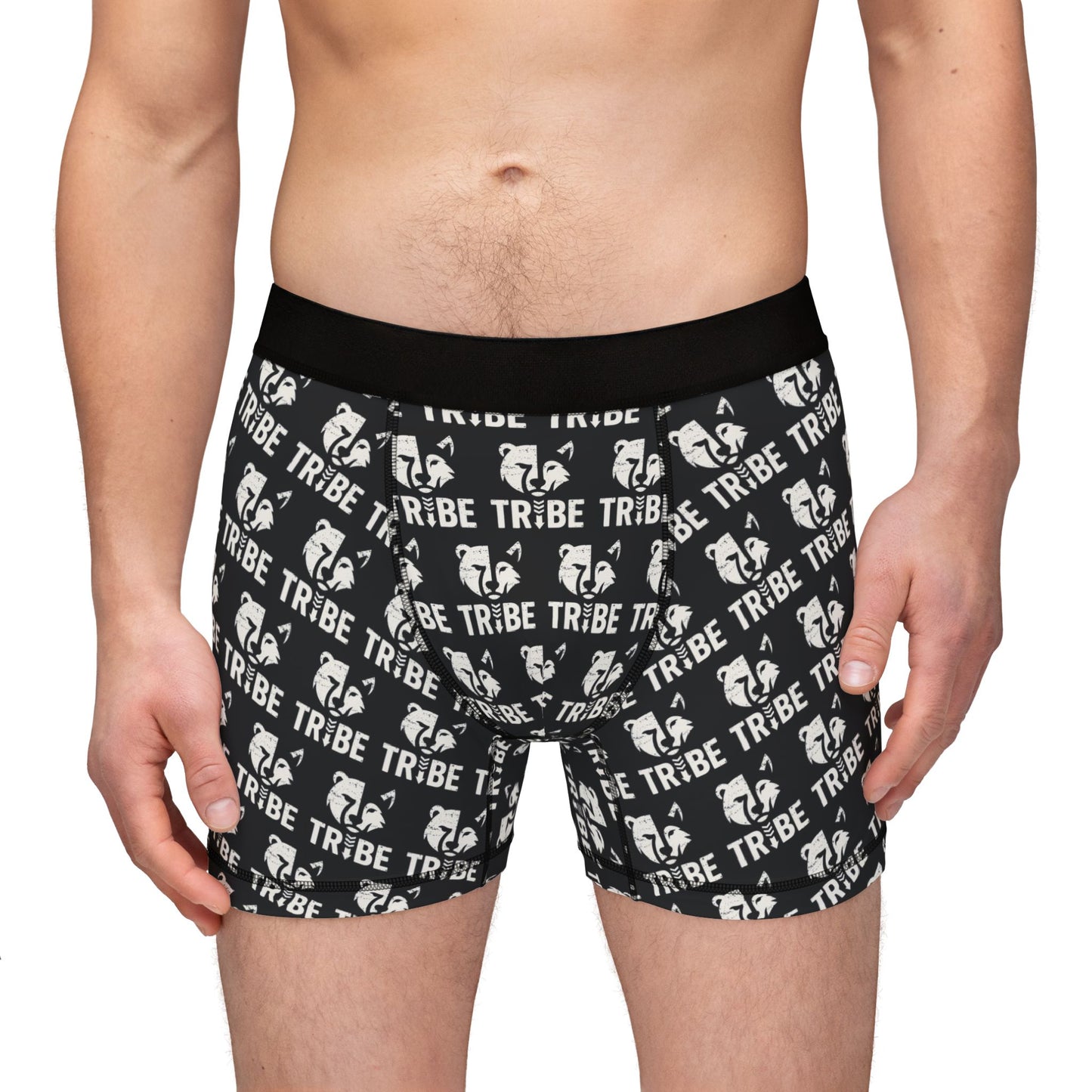 TRIBE Men's Boxer Briefs - Onyx