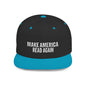 MARA Flat Bill Snapback — Bone Design
