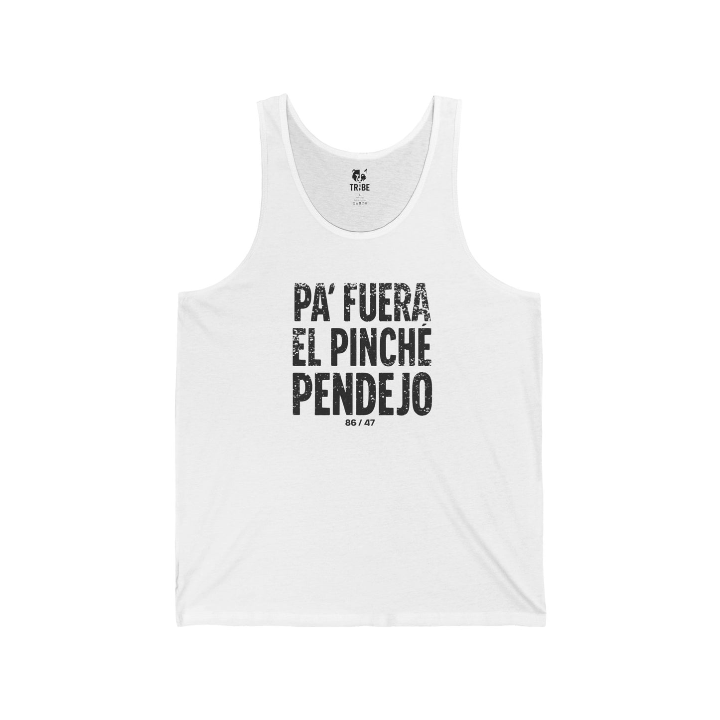 PINCHÉ PENDEJO Jersey Tank - Onyx Design