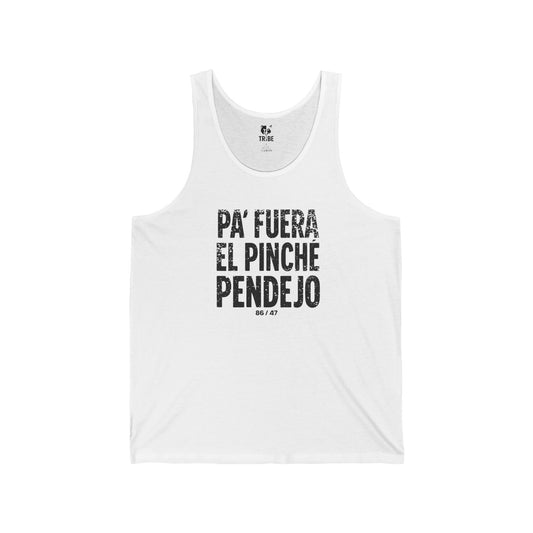 PINCHÉ PENDEJO Jersey Tank - Onyx Design