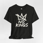 NO KINGS Jersey Tee - Bone Design