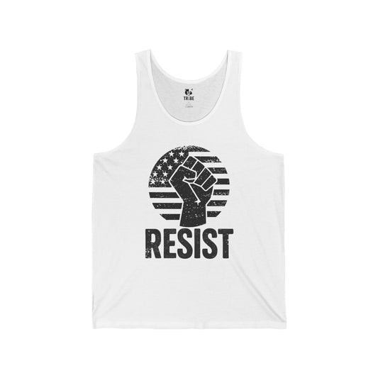 RESIST Jersey Tank - Onyx Design