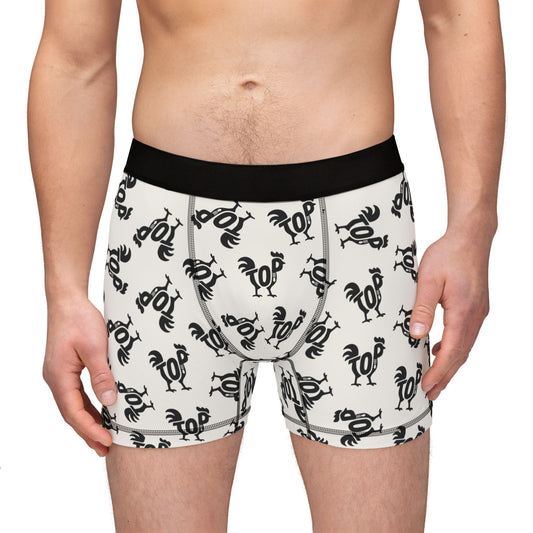 TOP COCK Men's Boxer Briefs - Bone