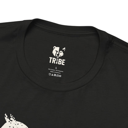 HUNG HORSE Jersey Tee - Bone Silhouette Design