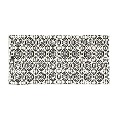ALL EYES ON ME Beach Towel - Bone