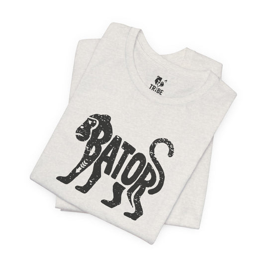 MONKEY BATOR Jersey Tee - Onyx Silhouette Design