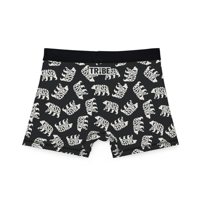 BEAR CHASER Men's Boxer Briefs - Onyx