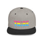 TRIBE Logo Flat Bill Snapback — Pansexual Pride Design