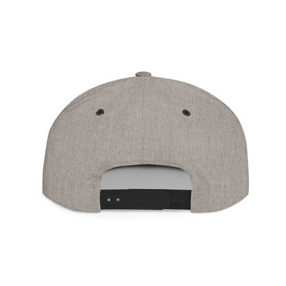 TRIBE Logo Flat Bill Snapback — Trans Pride Design