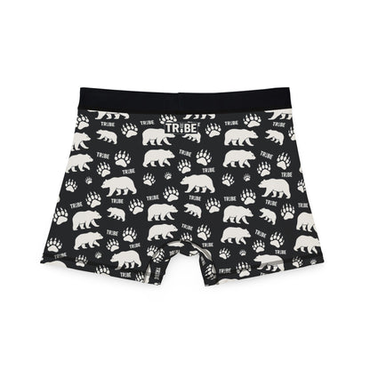 BEAR TRIBE Men's Boxer Briefs - Onyx