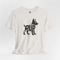 PUP Jersey Tee - Onyx Silhouette Design