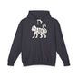 MONKEY BATOR Lightweight Hoodie - Bone Silhouette Design