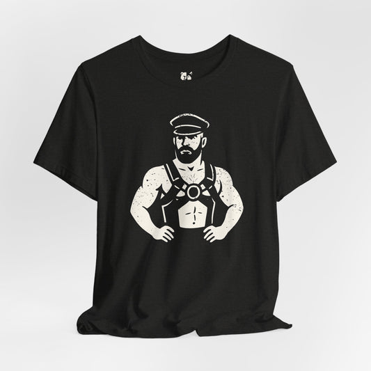 DOMINIC Jersey Tee - Bone Design