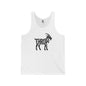 THROAT GOAT Jersey Tank - Onyx Silhouette Design