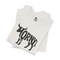 HORNY BULL Jersey Tee - Onyx Silhouette Design