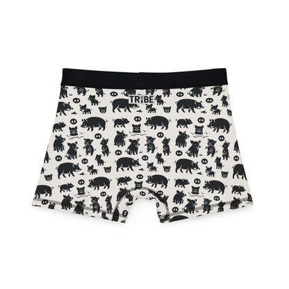 LITTLE PIGGY Men's Boxer Briefs - Bone