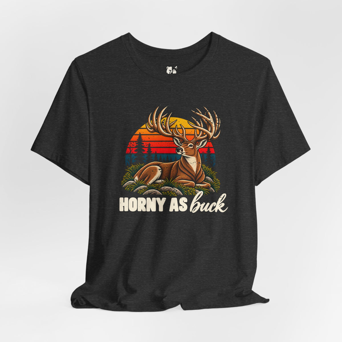 Horny As Buck Jersey Tee