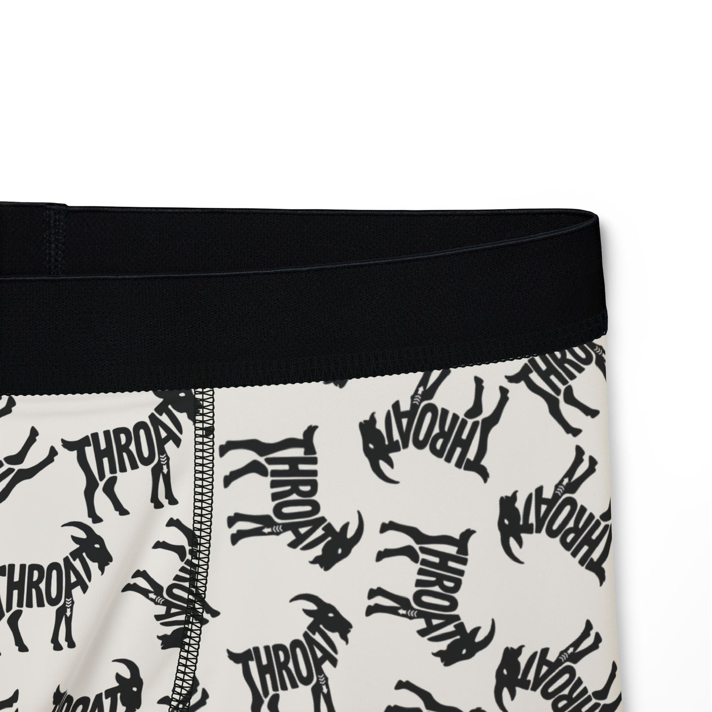 THROAT GOAT Men's Boxer Briefs - Bone