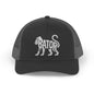 MONKEY BATOR Snapback Trucker Cap - Bone Silhouette Design