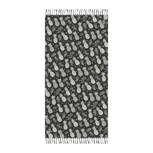 PINEAPPLE SPLASH Sarong - Onyx