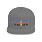 TRIBE Logo Flat Bill Snapback — Polyamory Pride Design