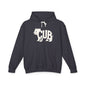 BEAR CUB Lightweight Hoodie - Bone Silhouette Design
