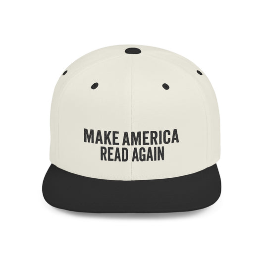 MARA Flat Bill Snapback — Onyx Design