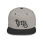 OTTER Flat Bill Snapback — Onyx Silhouette Design