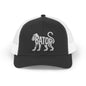 MONKEY BATOR Snapback Trucker Cap - Bone Silhouette Design