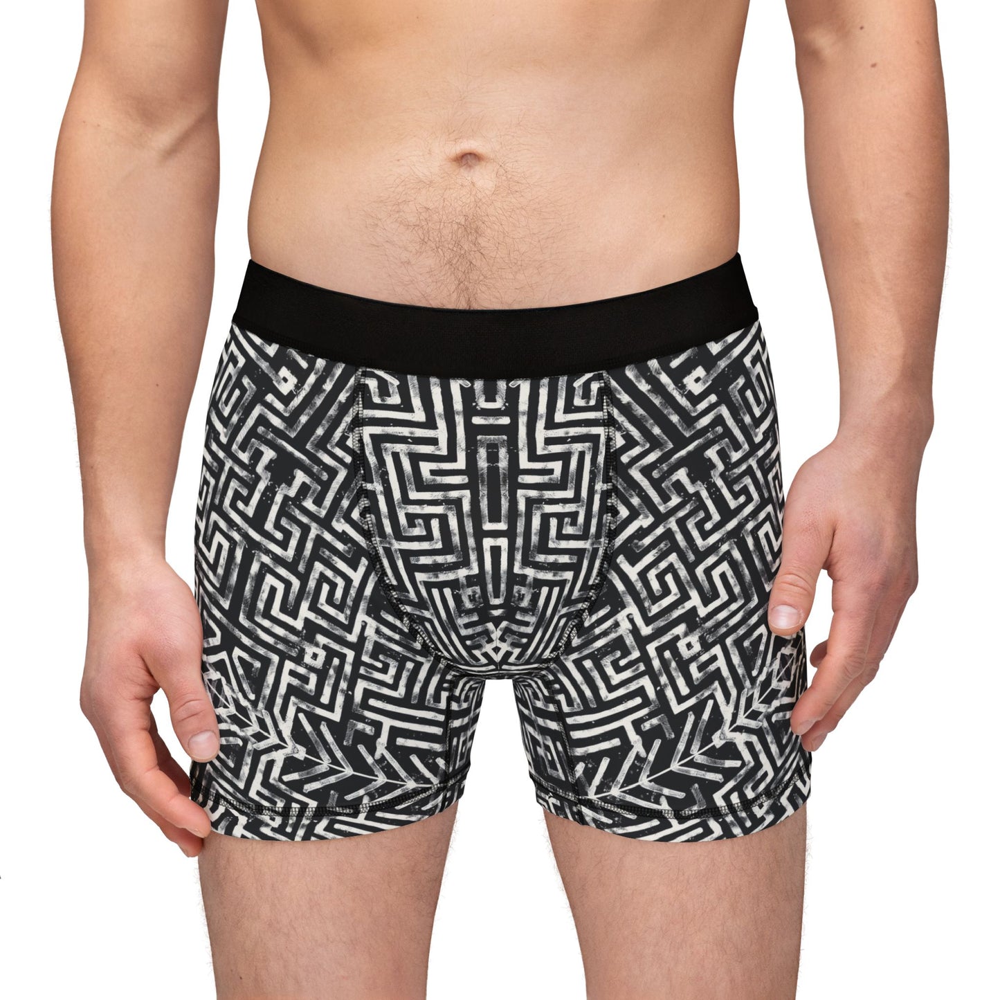 LABYRINTH Men's Boxer Briefs - Onyx