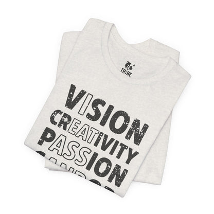 QUALITY MATERIAL Jersey Tee - Onyx Design