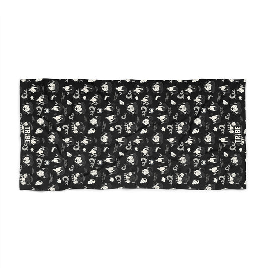 MERMEN Beach Towel - Onyx