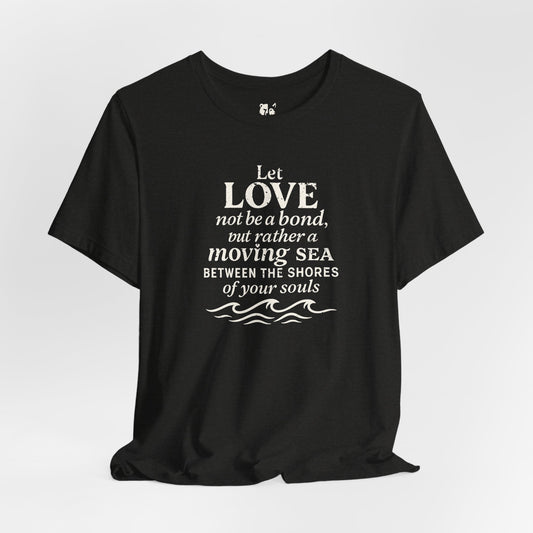 BETWEEN THE SHORES Jersey Tee - Bone Design