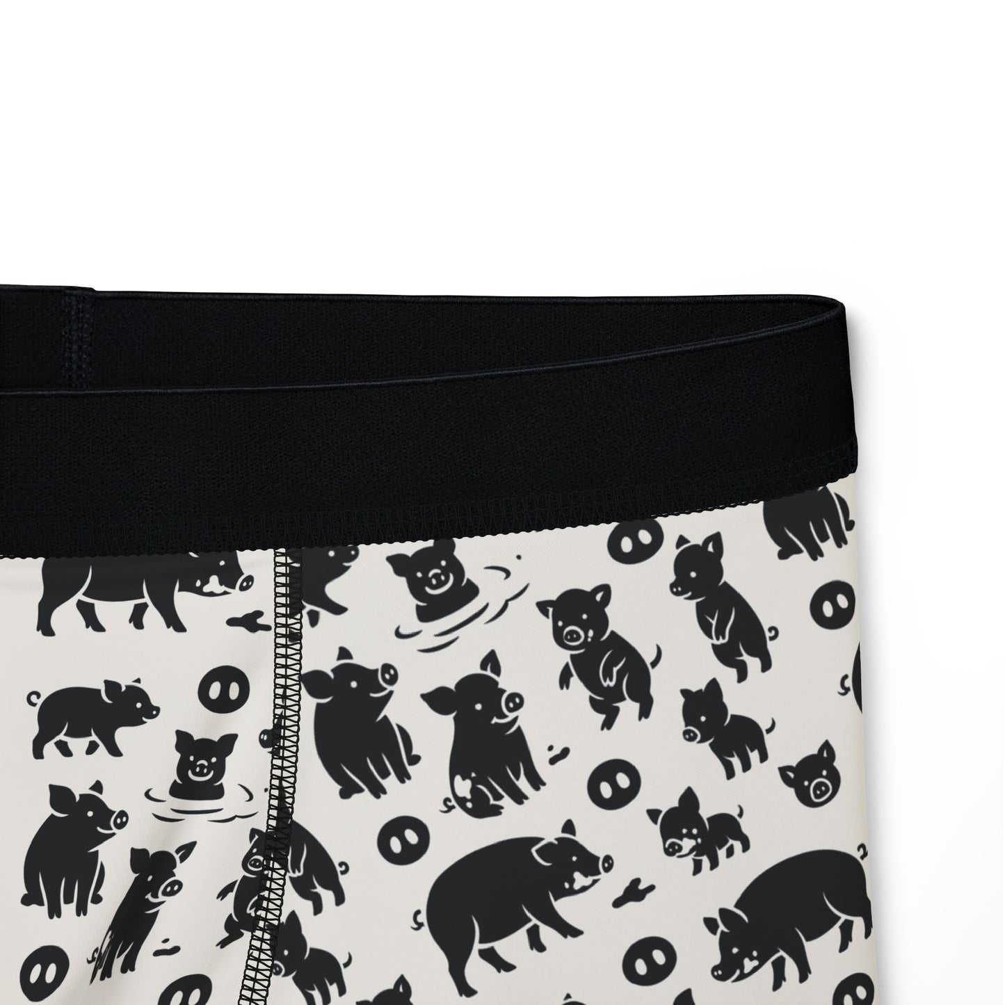 LITTLE PIGGY Men's Boxer Briefs - Bone
