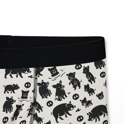 LITTLE PIGGY Men's Boxer Briefs - Bone
